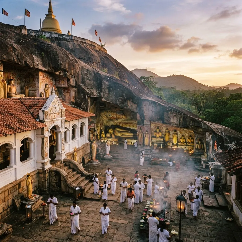 Dambulla Cave Temple: A Sacred Buddhist Pilgrimage